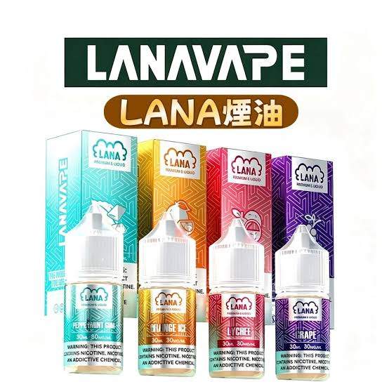 LANA煙油 LANA煙油 | 30ml瓶裝煙油 · 3%丁鹽濃度 · 12款風味 · 台灣現貨:圖片 1